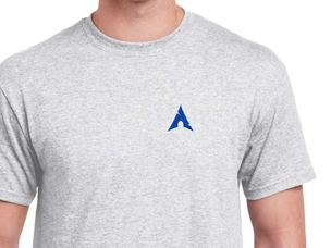 Arch Linux (type 2) T-Shirt (ash grey)
