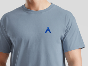 Arch Linux (type 2) T-Shirt (mineral blue)