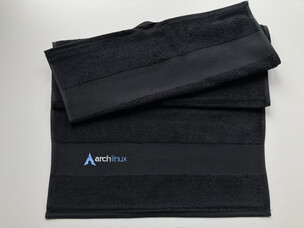 Arch Linux Towel (black)