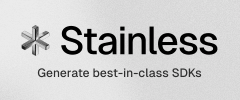 Stainless | Generate best-in-class SDKs