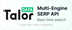 TalorData SERP API - Multi-Engine Search Results Data